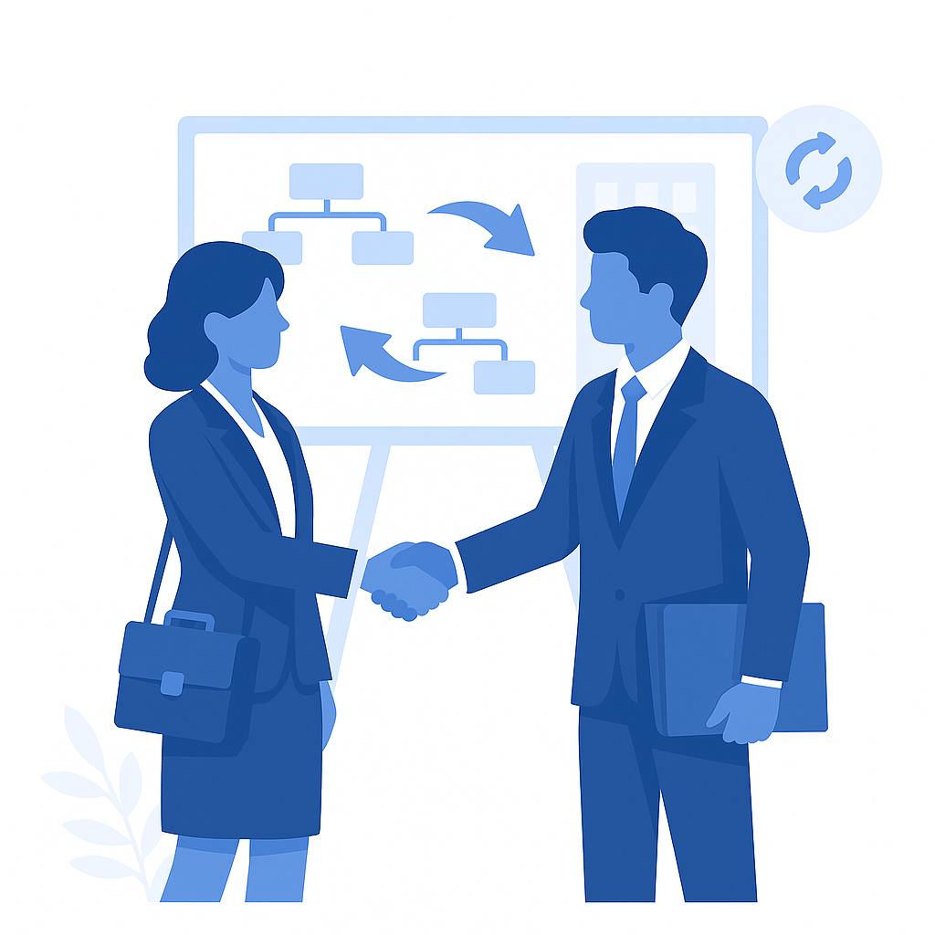 Beratung bei Unternehmensfusionen